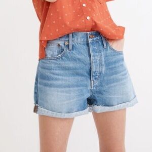 VGUC Madewell The Dadjean Short in Hermann Wash